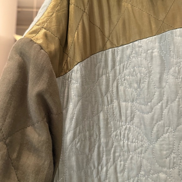 Dries Van Noten Classic Navy Wool Coat - Reversible w Quilted Lining - Picture 10 of 13